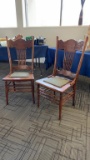 2 ANTIQUE CHAIRS