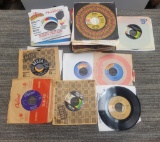 VINYL 45s RECORDS: MRS. ROBINSON, MONSTER MASH