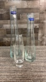 CRYSTAL BUD VASES: VILLEROY & BOCH AND MORE