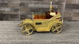MODEL-T CAR MUSIC BOX WITH DECANTER & SHOT GLASSES