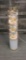DECORATIVE TOWER OF PLASTIC ORNAMENTS