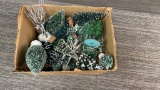 CHRISTMAS VILLAGE DECORATIVE TREES