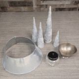 CENTERPIECE SILVERTONE TREE & MORE