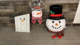 SNOWMAN WALL & YARD DECOR