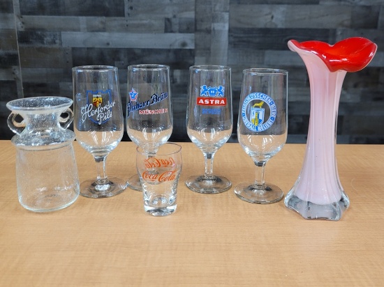 FOREIGN BEER GLASSES & MORE