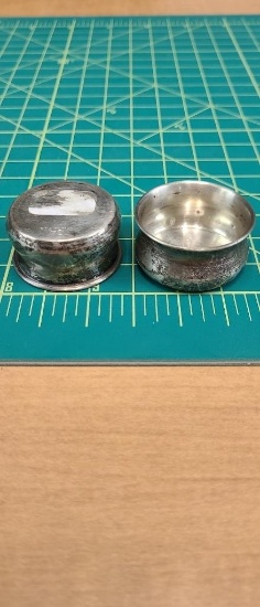STERLING SILVER INDIVIDUAL SALT CELLARS 11G