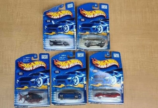 5) NIB HOT WHEELS