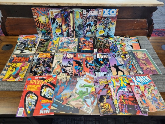 MODERN COMIC BOOKS: X-MEN, SPIDER-MAN, BATMAN, +