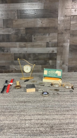DRAFT LEADS, MICKEY WATCH, VTG GLASSES & MORE