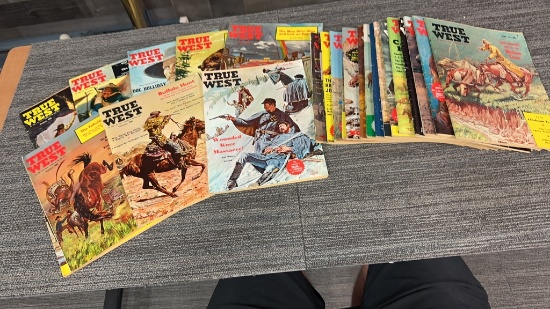VINTAGE TRUE WEST MAGAZINE 1959-1965