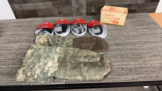 JOCK STRAPS, CAMO MITS & VTG SOAP