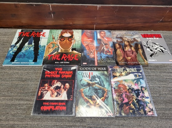 POP CULTURE GRAPHIC NOVELS: STAR WARS, SERENITY, +