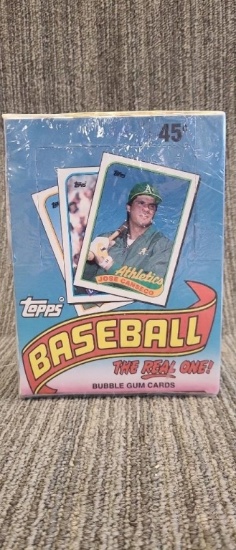 UNOPENED BASEBALL CARD RETAIL BOXES: TOPPS