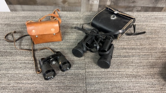 2) PAIR OF BINOCULARS