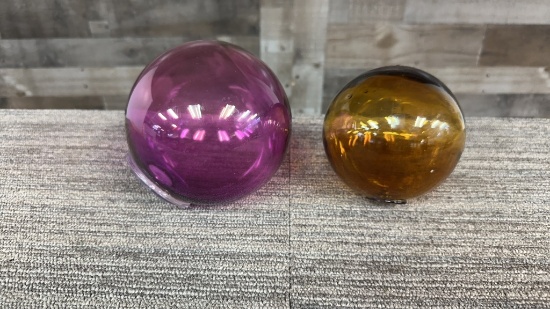 ANTIQUE GLASS FISHING FLOAT BOUY BALLS