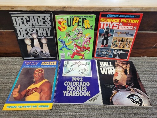 GUIDEBOOKS, PROGRAMS & MAGAZINES: COLORADO ROCKIES