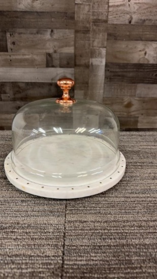 MARBLE BASE CAKE STAND