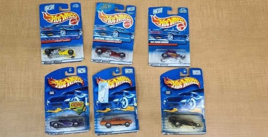 6) NIB HOTWHEELS