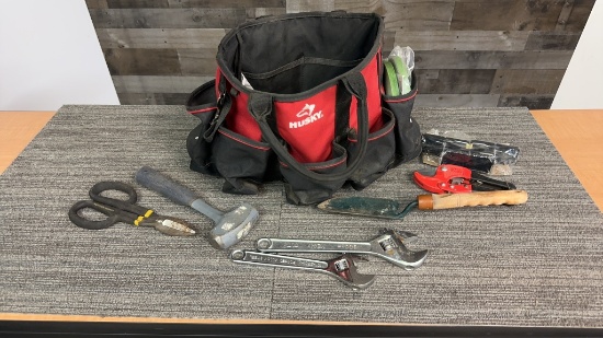 HUSKY TOOLBAG & HANDTOOLS