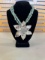 ISRAEL MICRO STONE-BEAD PENDANT NECKLACE