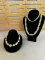 CARVED BONE & GLASS BEAD NECKLACE