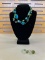 TURQUOISE STONE FASHION JEWELRY SET