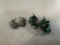 2) PAIR OF NATIVE AMERICAN EARRINGS