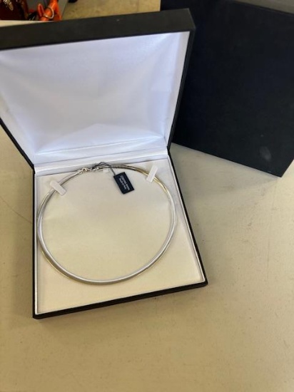 925 SILVER MILOR OMEGA NECKLACE   25G