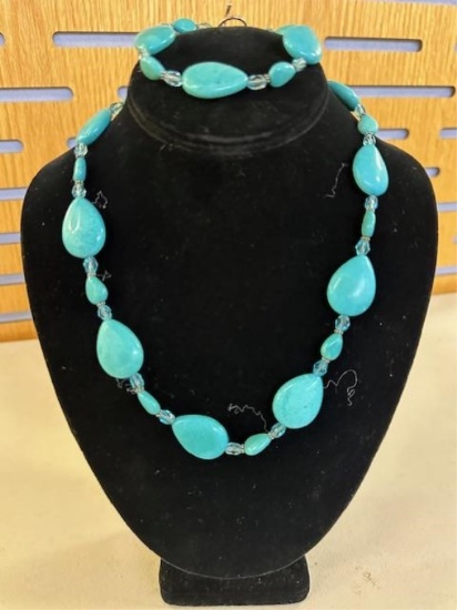 925 SILVER & TURQ DONNA DRESSLER JEWELRY SET