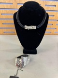 ISRAEL MULTI-STRAND NECKLACE & BRACELET SET