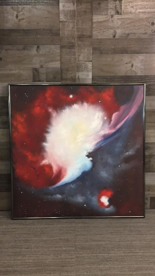 ABSTRACT CANVAS ART BY M. SKINNER