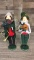 BYERS' CHOICE THE CAROLERS DOLLS - 1980s ADULTS