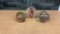 VTG HAND BLOWN GLASS ART PAPERWEIGHTS