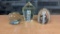 VTG HAND BLOWN GLASS ART PAPERWEIGHTS