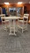 PUB HEIGHT OUTDOOR PATIO SET.