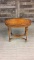 FRENCH LOUIS XVI MARQUETRY INLAY OVAL TABLE