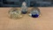 VTG HAND BLOWN GLASS ART PAPERWEIGHTS