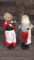 BYERS' CHOICE THE CAROLERS DOLLS - MR & MRS CLAUS