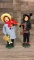 BYERS' CHOICE THE CAROLERS DOLLS - WORKING FOLK