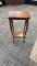 TWO-TIER PEDESTAL/PLANT STAND.
