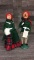 BYERS' CHOICE THE CAROLERS DOLLS - SIGNED CAROLERS