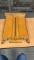 AARON BROTHERS WOODEN PORTABLE EASEL SKETCH BOX