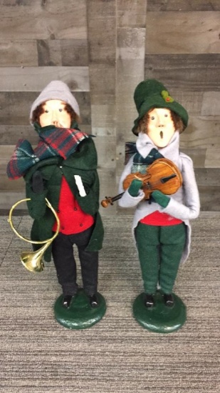 BYERS' CHOICE THE CAROLERS DOLLS - 1980s ADULTS