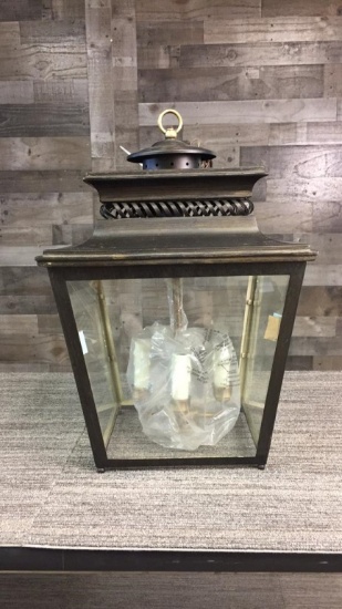 19"T HANGING LANTERN PENDANT LIGHT