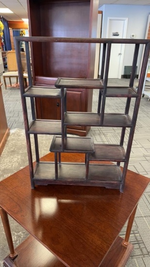 ASIAN DESIGN MULTI-TIERED SHELF