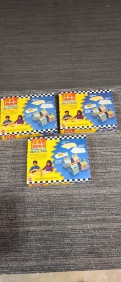 1993 MCDONALDS HAPPY MEAL MAGIC REFILL PACKS