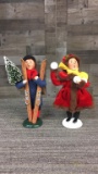 BYERS' CHOICE THE CAROLERS DOLLS - 2000s KIDS