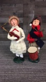 BYERS' CHOICE THE CAROLERS DOLLS - 1980s KIDS