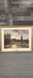 ORIGINAL LANDSCAPE PAINTING BY ENRIQUE MUINO