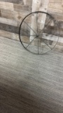 VINTAGE 8 SPOKE WAGON WHEEL
